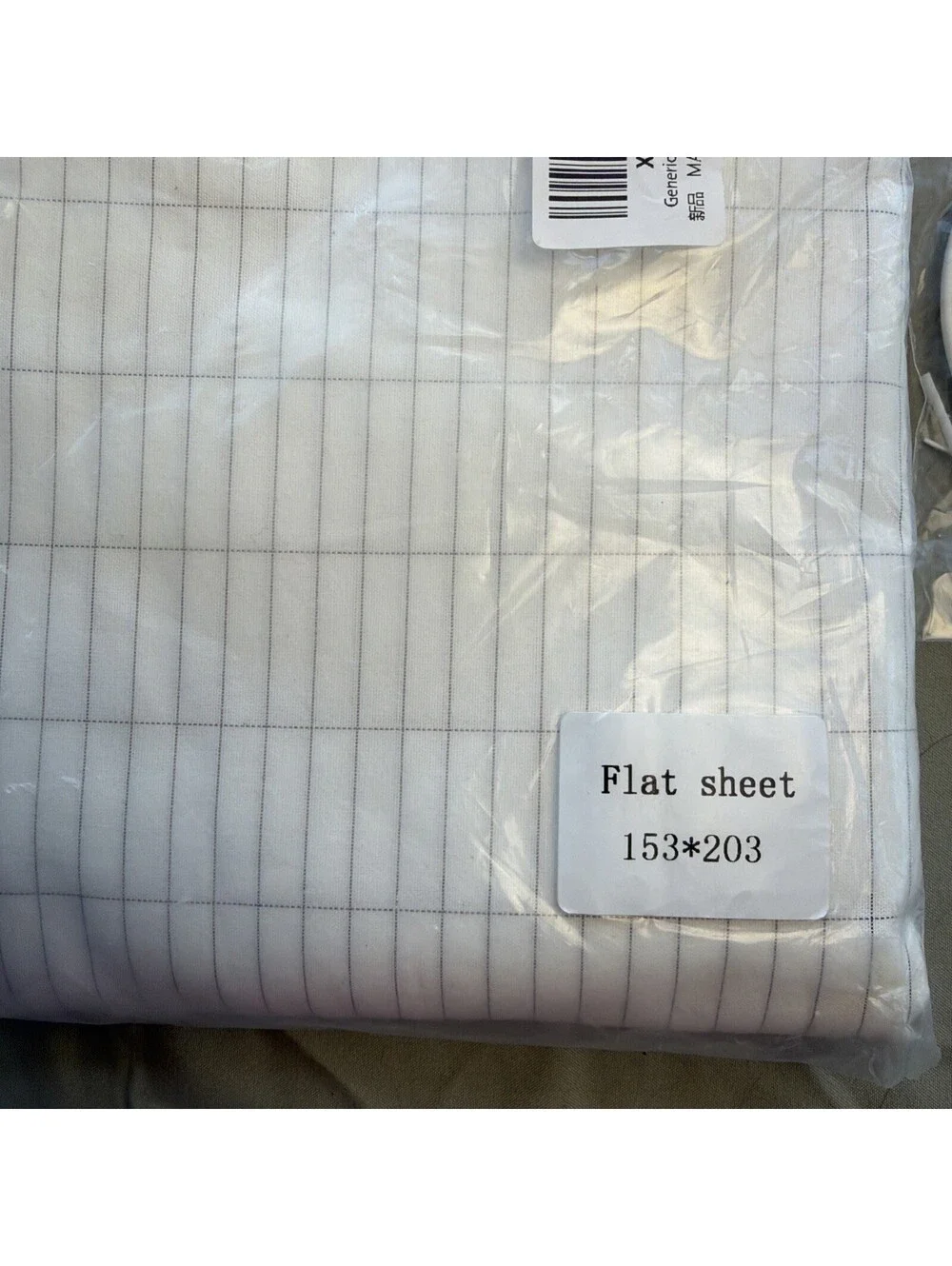 10% Conductive Silver Fiber Organic Cotton Grounding Sheet Queen with 15ft Cable
